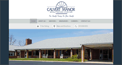 Desktop Screenshot of calvertmanor.com